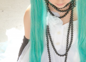 [Cospaly] 绿发美少女coser-Vocaloid - Beautiful Hatsune Miku [99P]